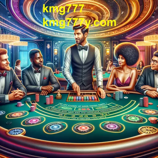 Viva a Experiência do Cassino Ao Vivo no KMG777